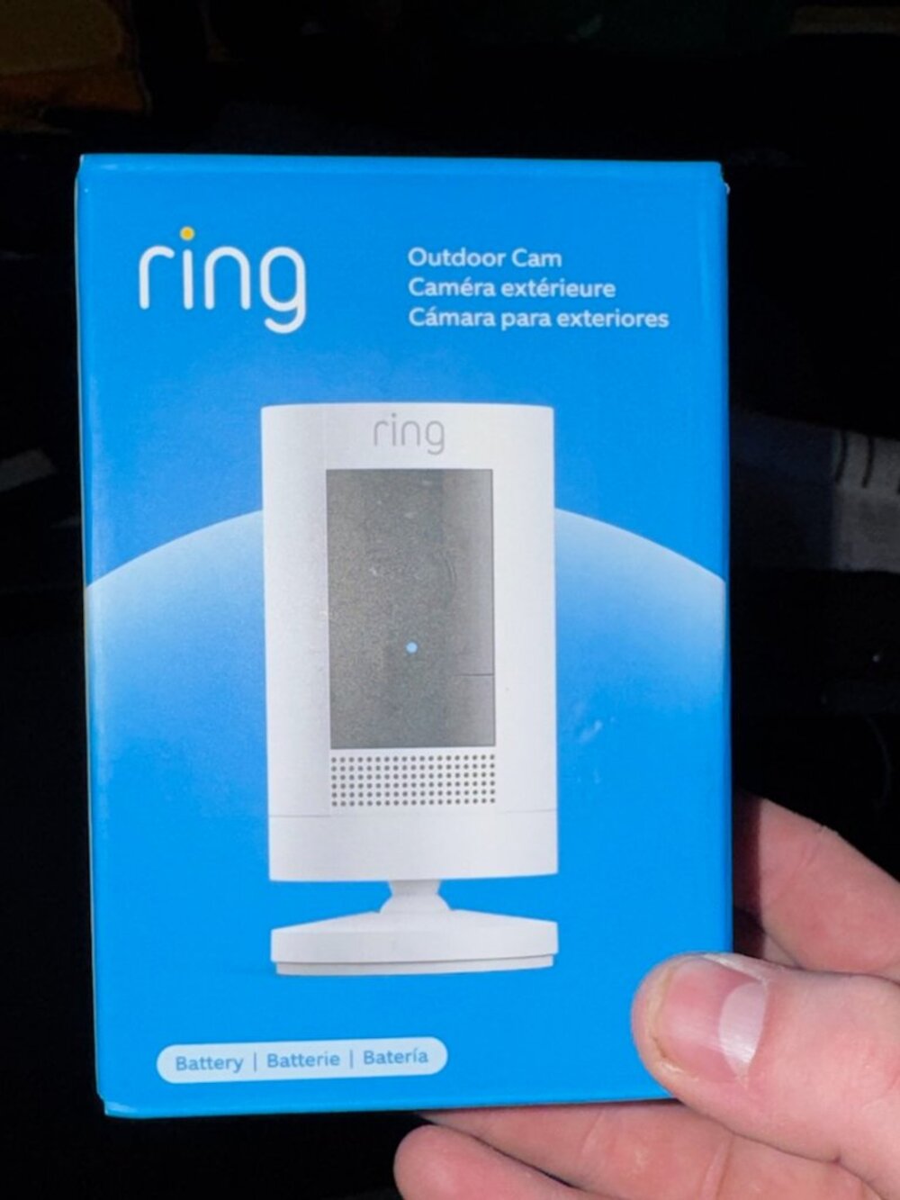 Ring Outdoor Cam Battery Wireless Security Camera - New Sealed Box